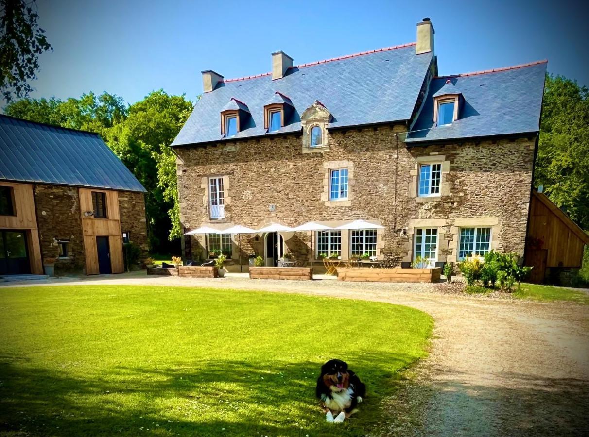 Le Manoir Des Haies Spa Les Champs-Géraux Esterno foto